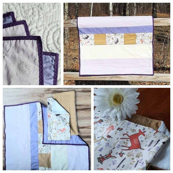 BABY▫️WHEELCHAIR▫️LAP QUILT SET - Picture 5 of 7